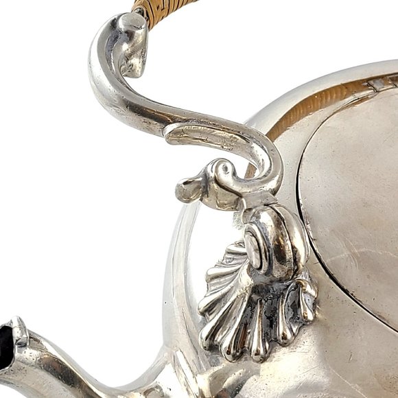 George II Humphrey Payne London Sterling Silver Teapot 1748 #10623 - Picture 8 of 12